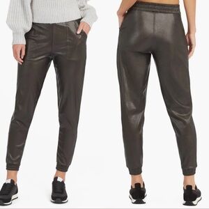 Spanx Faux Leather Joggers